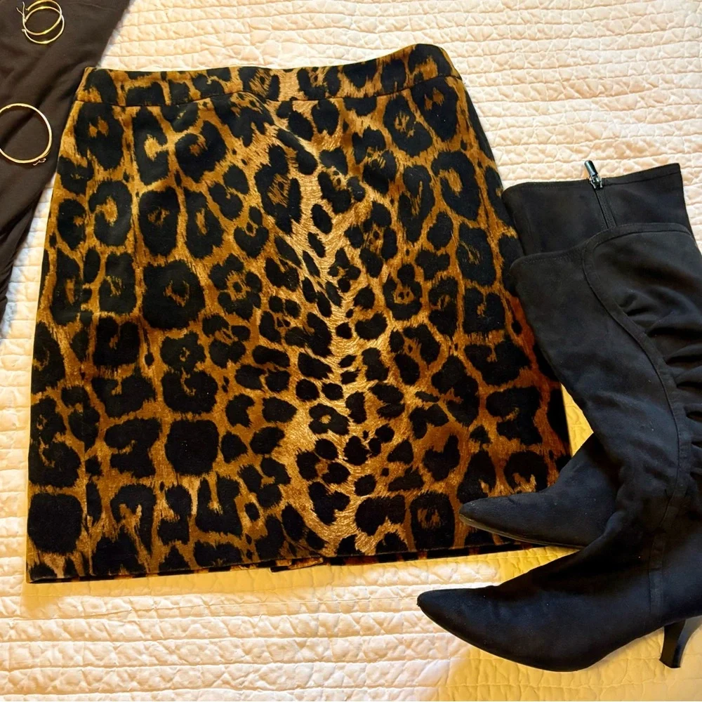 Leopard Skirt for petite ladies - Picture 7 of 16